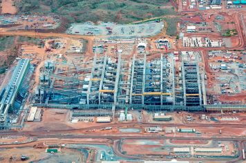 CONSTRUCTION MILESTONE AT SINO IRON